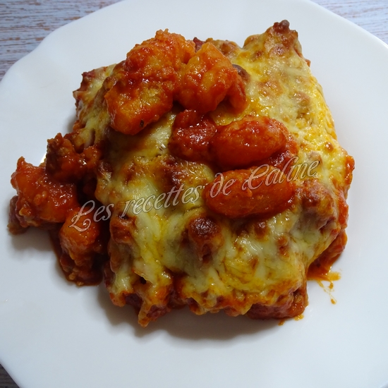 Gratin de gnocchi aux saucisses21