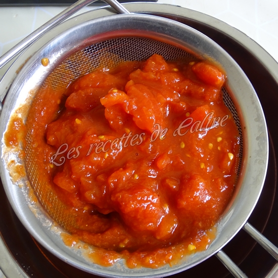 Poêlée de semoule à la tomate et petits pois12