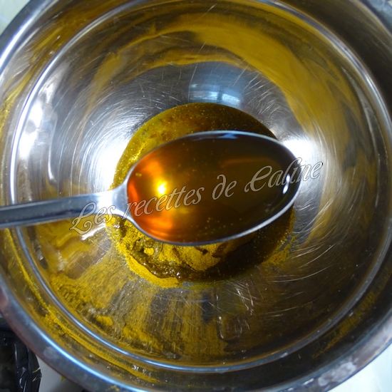 Poulet au miel, ras el hanout, moutarde et huile de sésame04