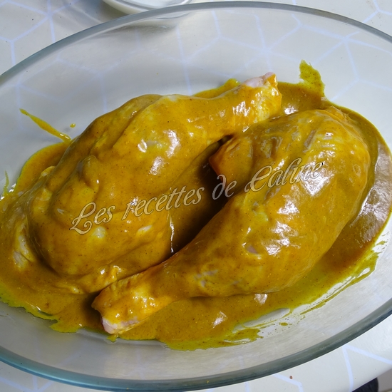 Poulet au miel, ras el hanout, moutarde et huile de sésame07