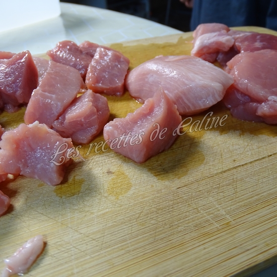 Sauté de porc caramélisé et purée de patate douce02