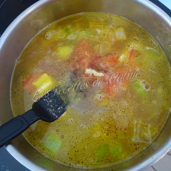 Soupe de légumes poêlés16