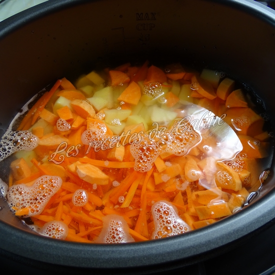 Velouté de patates douces aux épices06