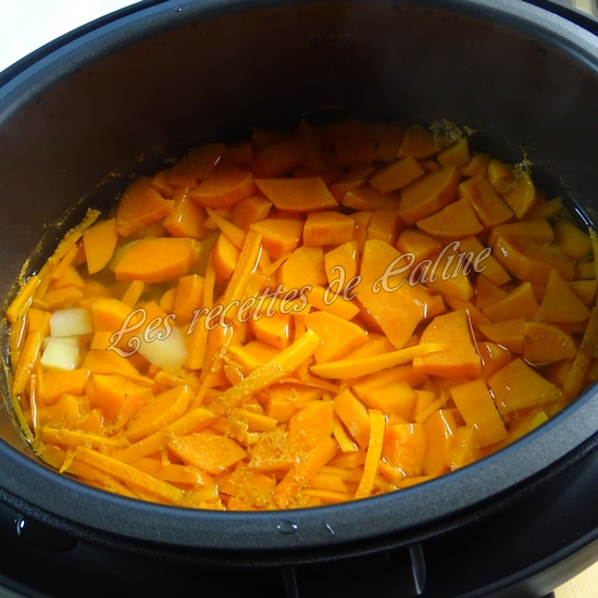 Velouté de patates douces aux épices07