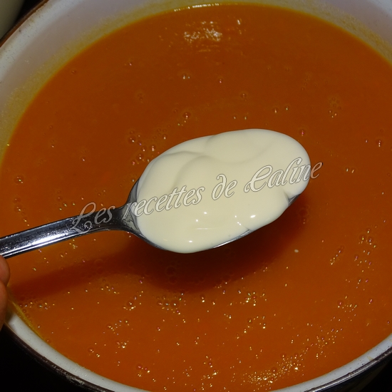 Velouté de patates douces aux épices10