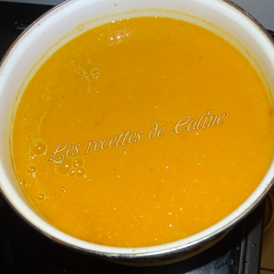 Velouté de patates douces aux épices12