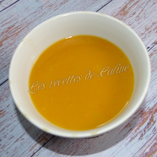 Velouté de patates douces aux épices13