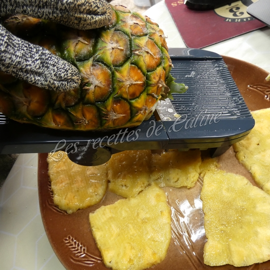 Carpaccio d’ananas aux épices06