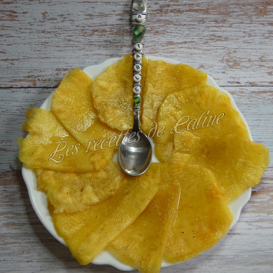 Carpaccio d’ananas aux épices12