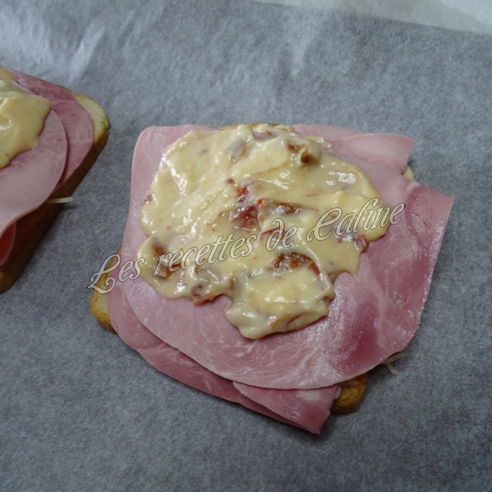 Croque monsieur aux tomates séchées16