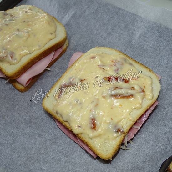 Croque monsieur aux tomates séchées19