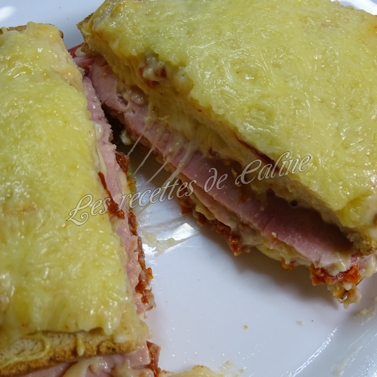 Croque monsieur aux tomates séchées25