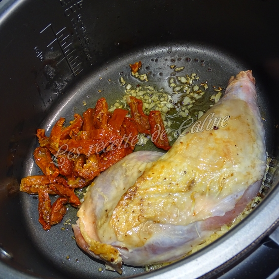 Cuisse de dinde aux tomates séchées à l'autocuiseur12