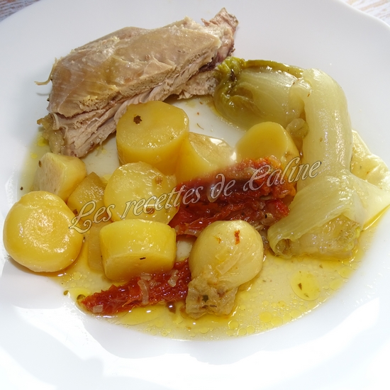 Cuisse de dinde aux tomates séchées à l'autocuiseur19