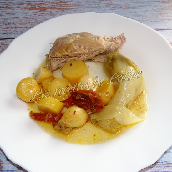 Cuisse de dinde aux tomates séchées à l'autocuiseur20