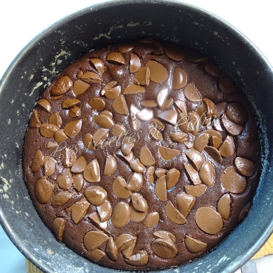 Gâteau fondant tout choco15