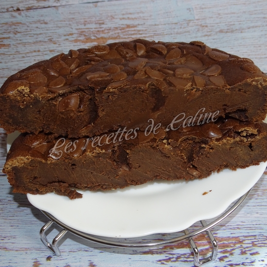 Gâteau fondant tout choco20
