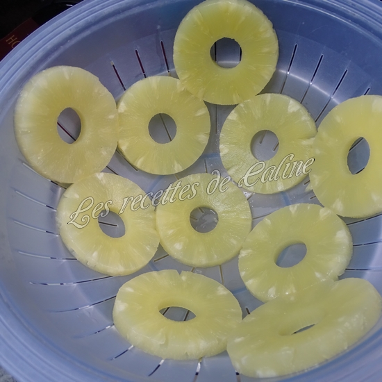 Gâteau renversé à l'ananas01