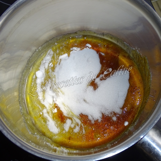 Gâteau renversé à l'ananas04