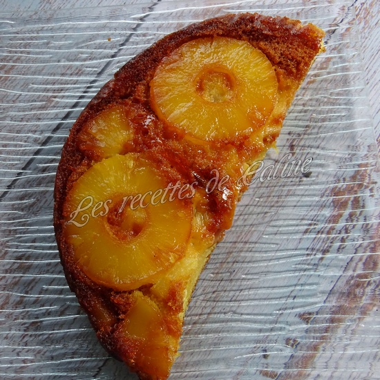 Gâteau renversé à l'ananas25