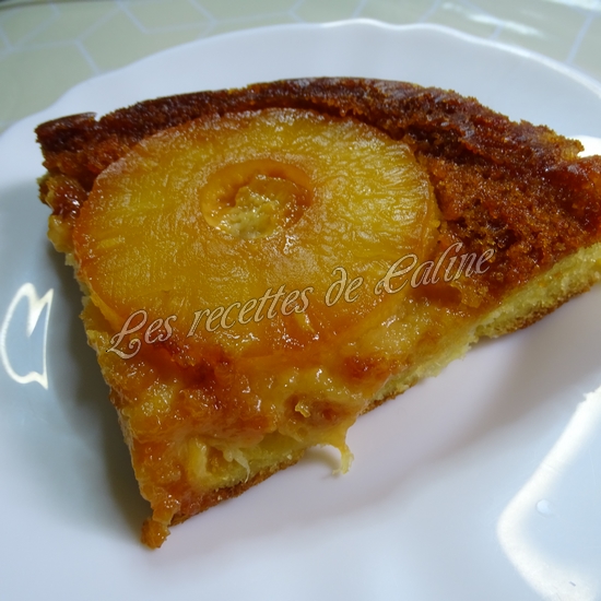 Gâteau renversé à l'ananas27