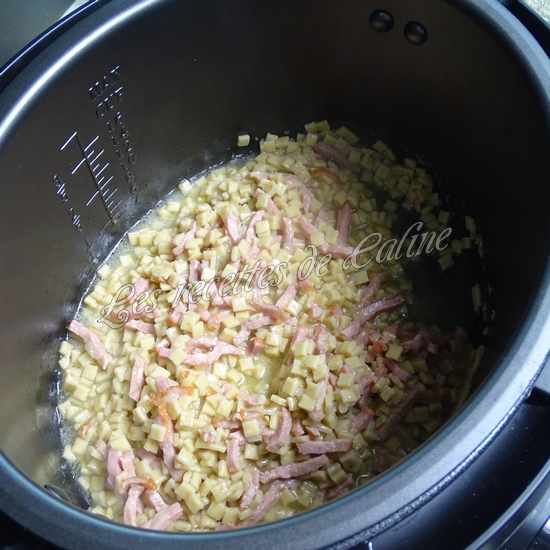One pot crozets au bacon et comté à l'autocuiseur13
