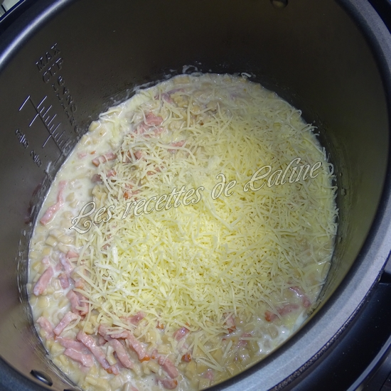 One pot crozets au bacon et comté à l'autocuiseur15