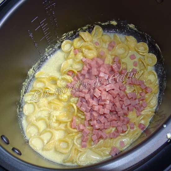 One pot pasta à la raclette à l'autocuiseur10