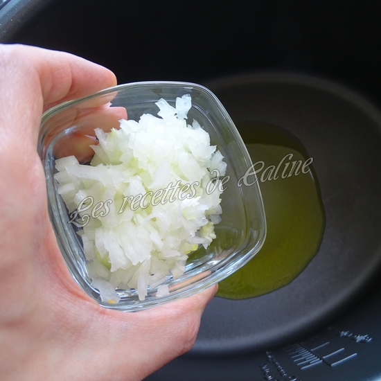 Pâtes au chou fleur, lardons et fromage à l'autocuiseur04