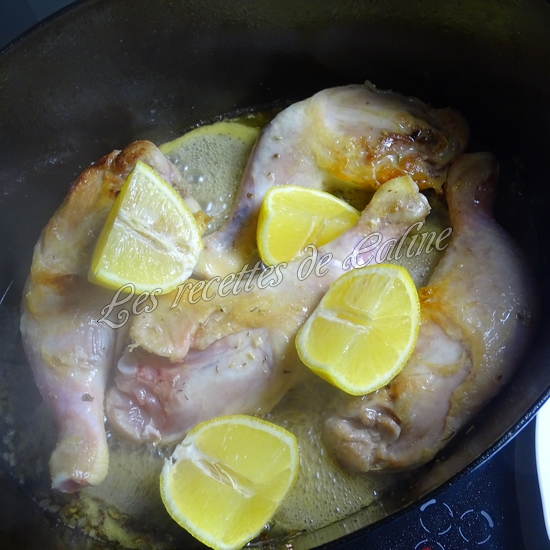 Poulet au citron et miel13