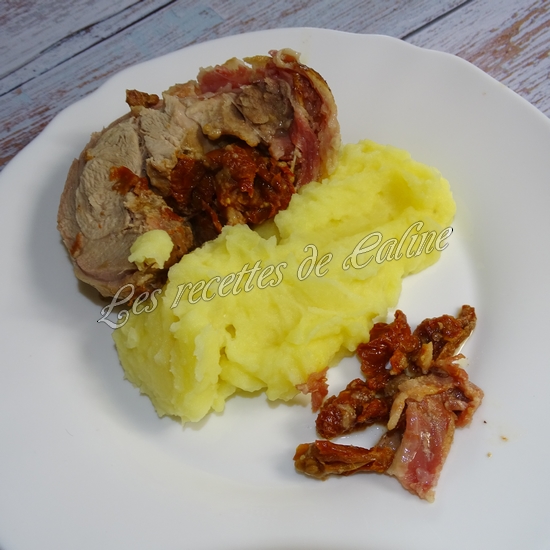 Roulé de dinde aux tomates séchées et mozarella16