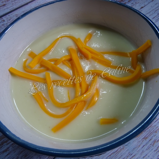 Velouté de chou-fleur à la mimolette17