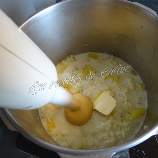 Velouté de pomme de terre et chou-fleur09
