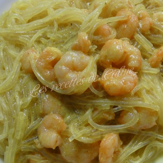 Cocotte de noodle aux crevettes et crème de coco à l'autocuiseur18