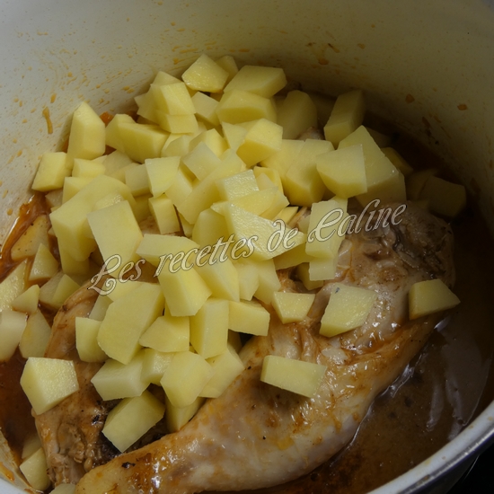 Poulet aux pommes de terre et chorizo13