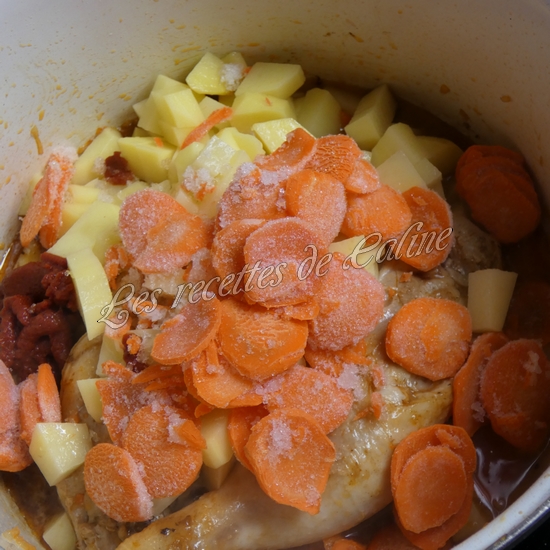 Poulet aux pommes de terre et chorizo15
