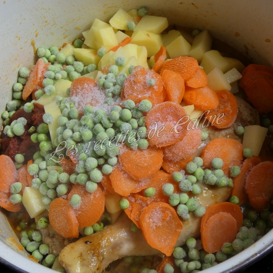 Poulet aux pommes de terre et chorizo16