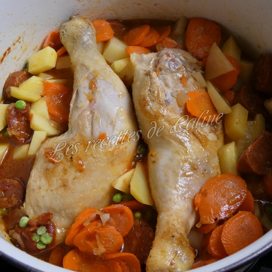 Poulet aux pommes de terre et chorizo18