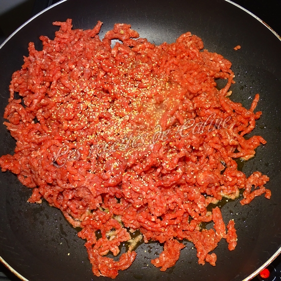 Gratin de chou fleur et viande Hachée05