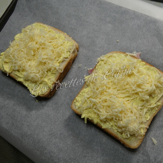 Croque-monsieur au jambon avec une crème de tomme & noix de muscade12