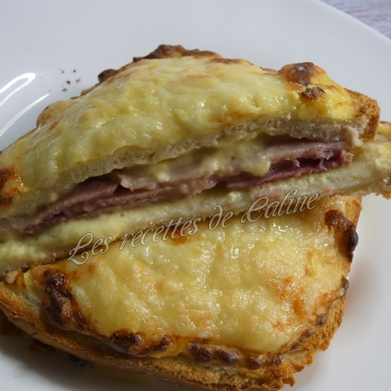 Croque-monsieur au jambon avec une crème de tomme & noix de muscade15