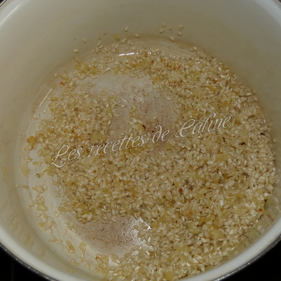 Risotto à l’orangina et chorizo11