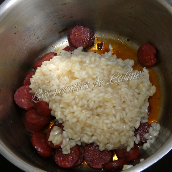Risotto à l’orangina et chorizo18