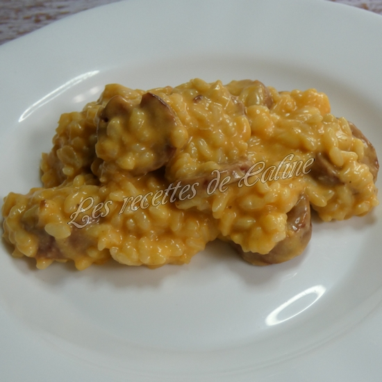 Risotto à l’orangina et chorizo22