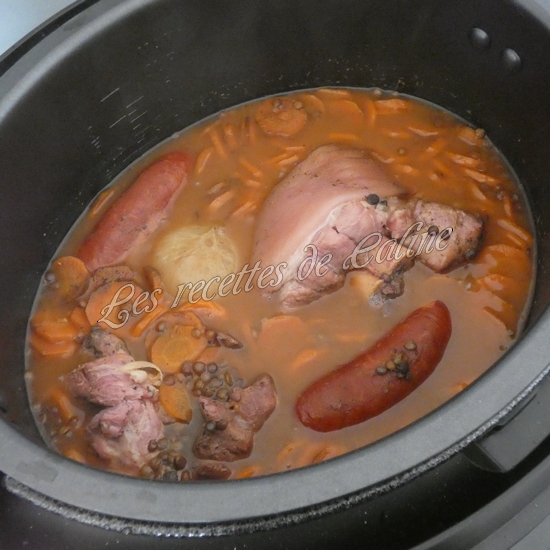 Lentilles a la viande de potée07