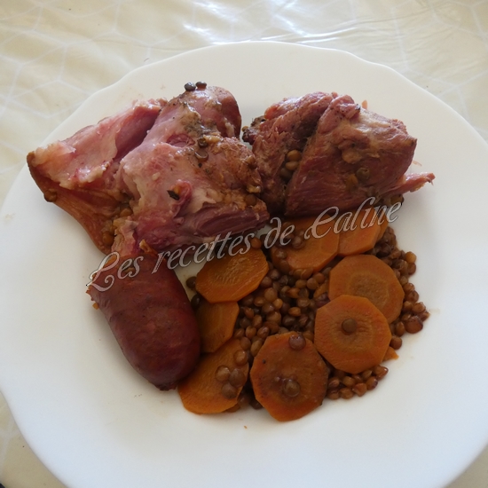 Lentilles a la viande de potée10