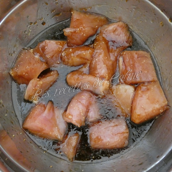 Brochettes de poulet au miel et au soja06