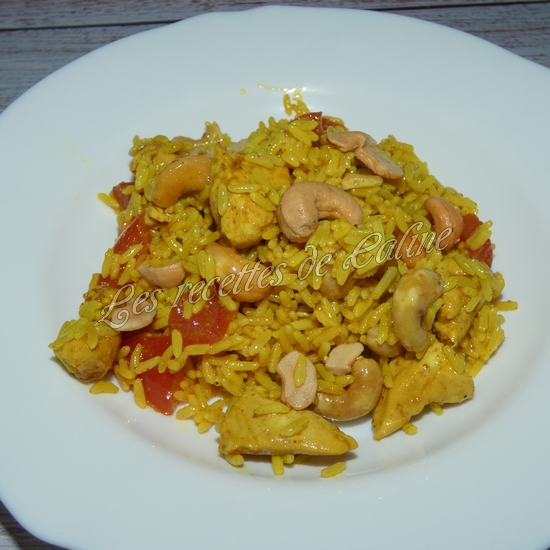 Salade de riz au poulet à l'indienne19