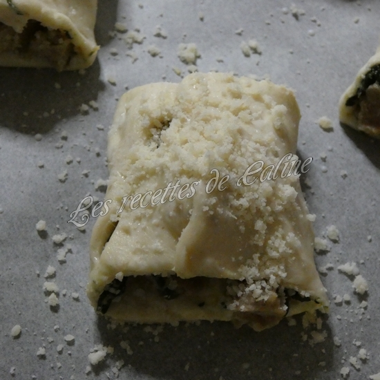 Roulés à la saucisse et aux épinards15