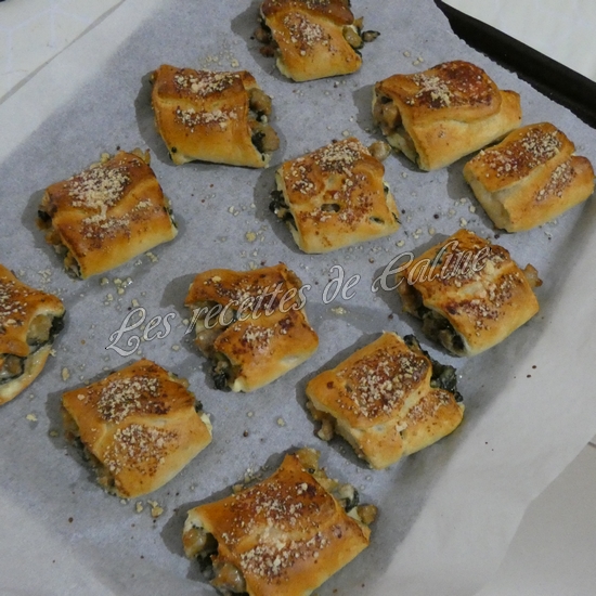 Roulés à la saucisse et aux épinards16